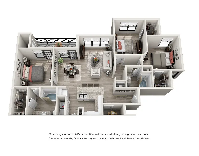 Floor plan C1