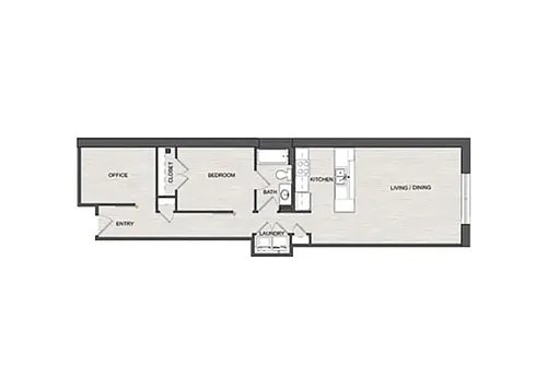 Floor plan 1M