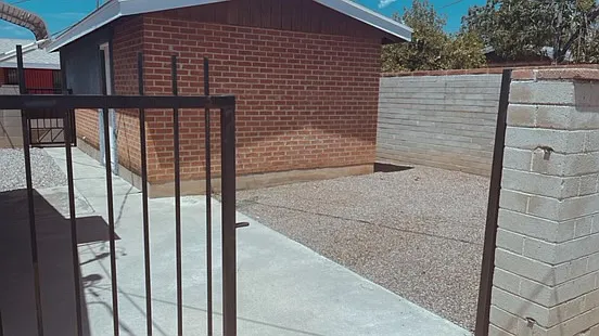 Parking inside the gate