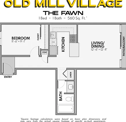 Fawn Floor Plan Fawn Floor Plan