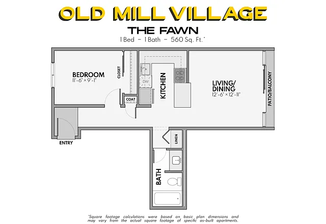 Floor plan Fawn
