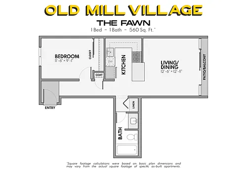 Floor plan Fawn