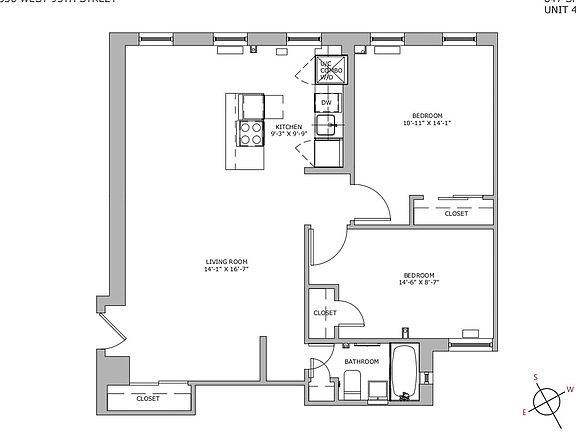 2nd image of 336 W 95th St #4