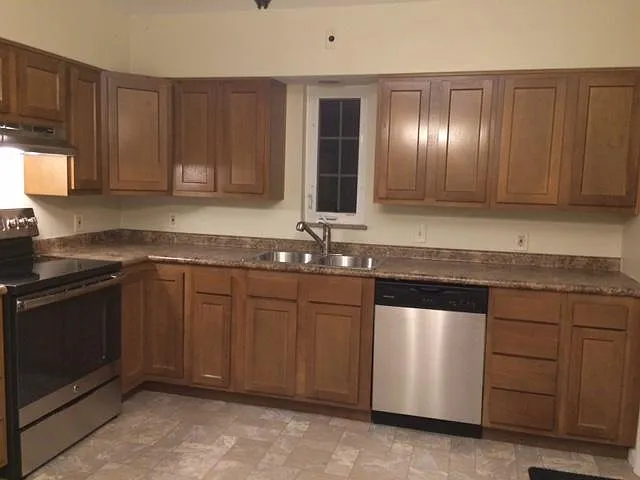 New kitchen with new appliances