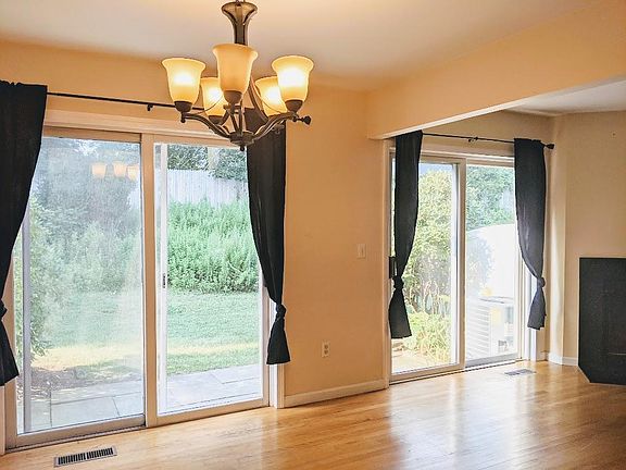 Living Room with Wood Fireplace
