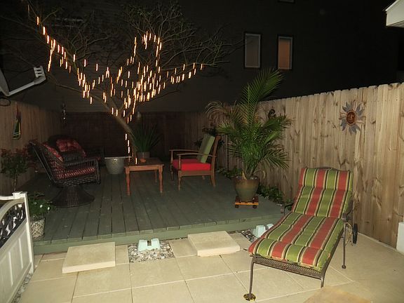 Privet Deck lighted tree