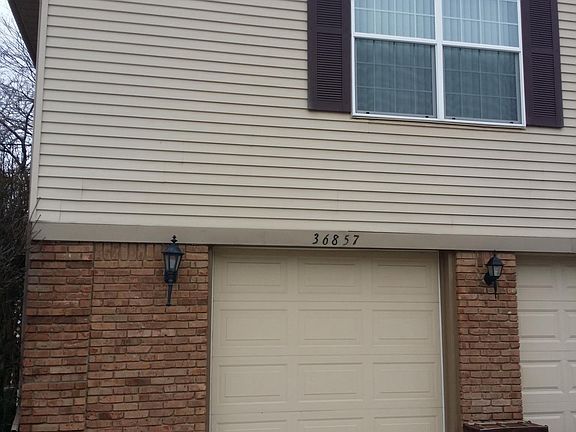 Outside view of garage