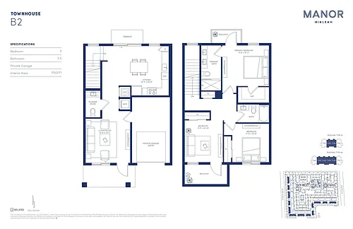 Floor plan TH B2