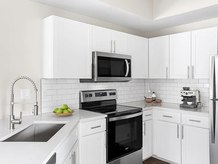 Cook, dine, and gather in a stylish kitchen space.