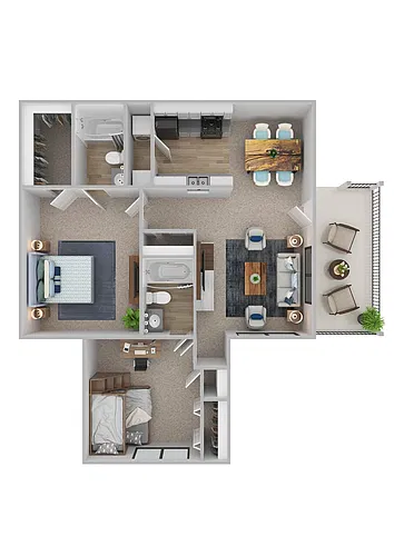 Floor plan Oakwood