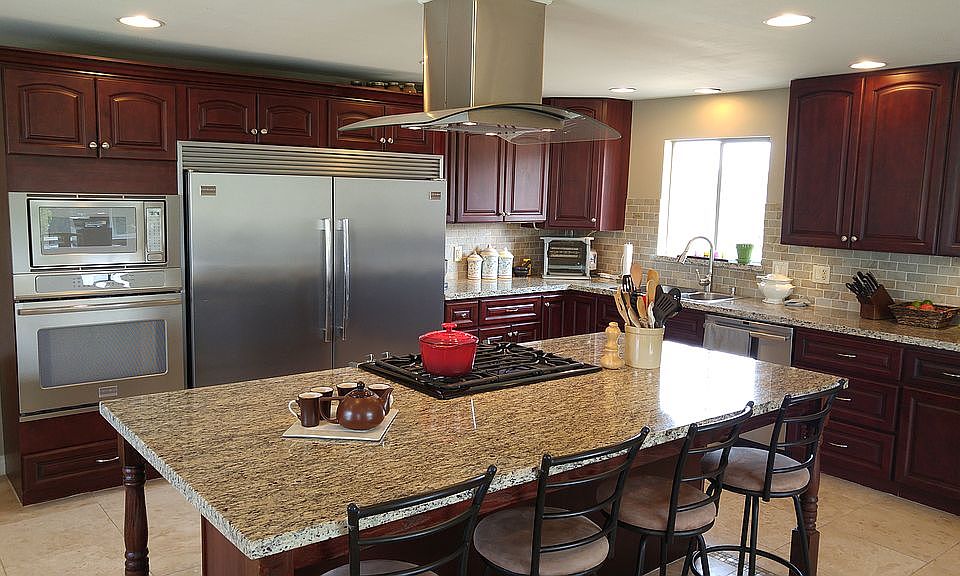Upstairs Remodeled Kitchen