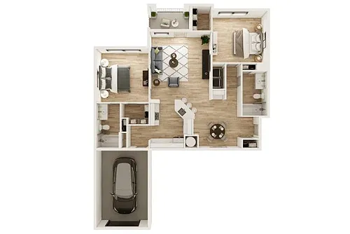 Floor plan B1 G