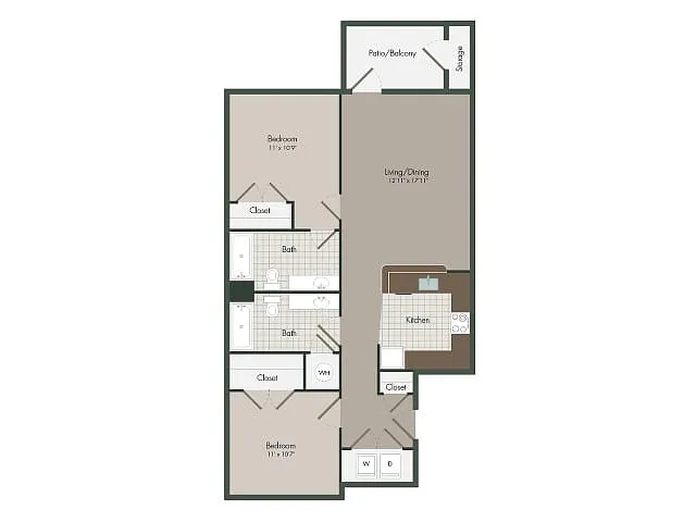 Floor plan The Sandbar