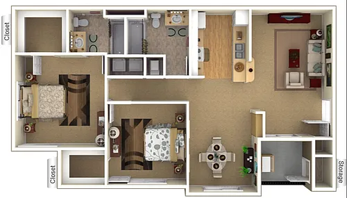 Floor plan The Boston