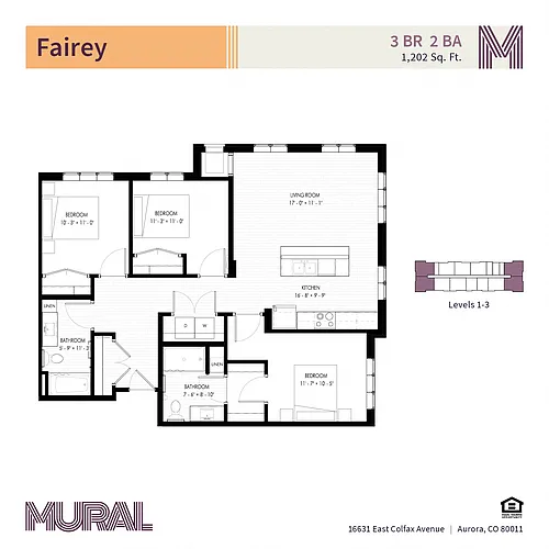Floor plan Fairey 70%