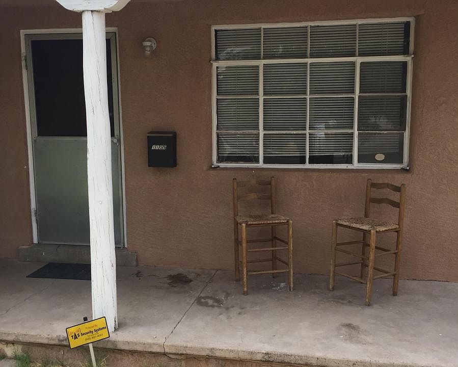 Outside front apartment
