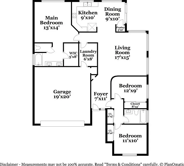 3 bed, 2.0 bath, 1390 sqft, $2,120 — Photo 2