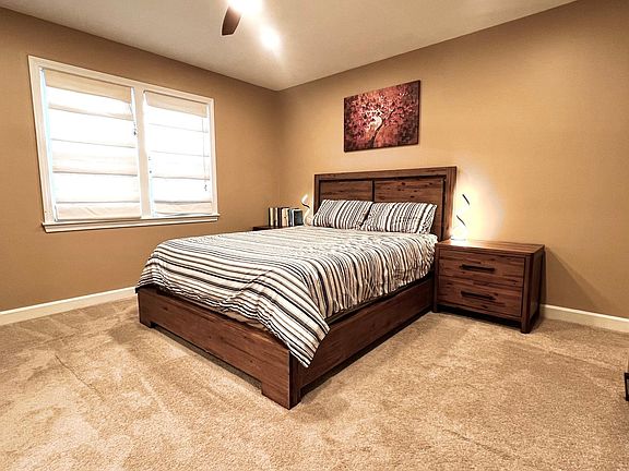 Primary bedroom with brand new ensuite bathroom and walk-in closet