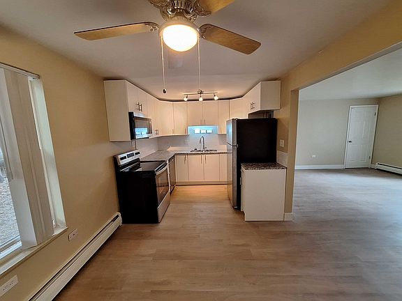 Kitchen as seen from dining area.