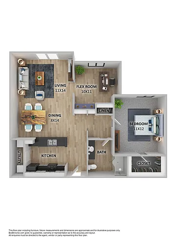 Floor plan Buckram