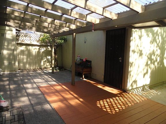 shaded backyard for play