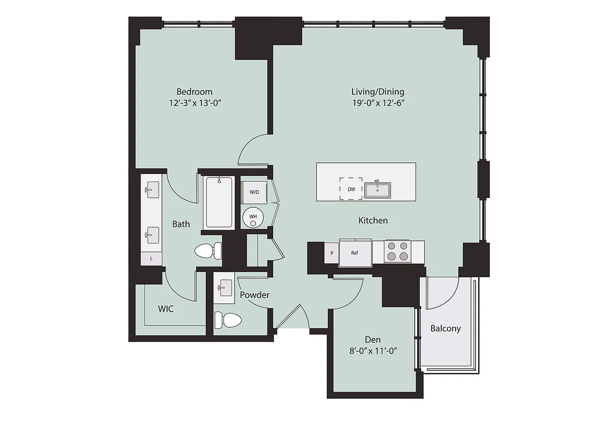 Floor plan A8