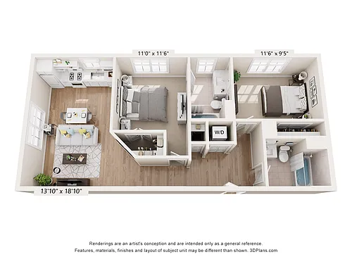 Floor plan B1