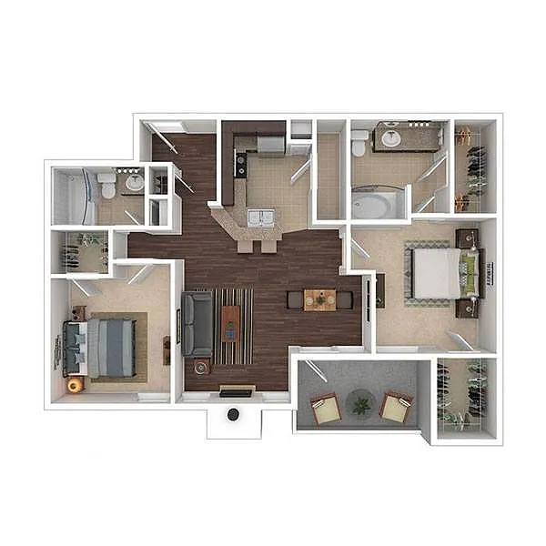 Floor plan B1