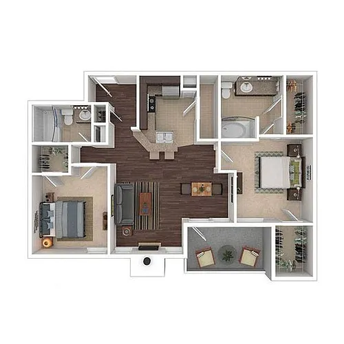 Floor plan B1