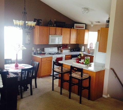 Living Area to Kitchen