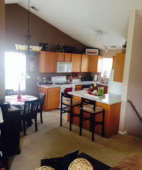 Living Area to Kitchen