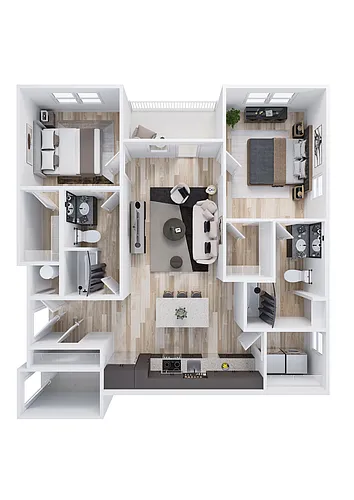 Floor plan B-3