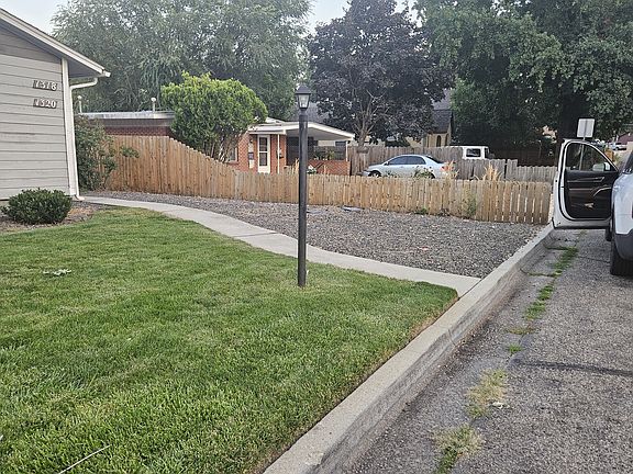 Pathway to front door