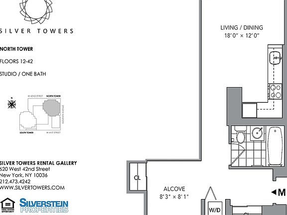 2nd image of 610 W 42nd St APT N20m