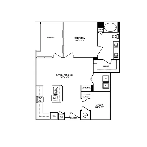 Floor plan A10