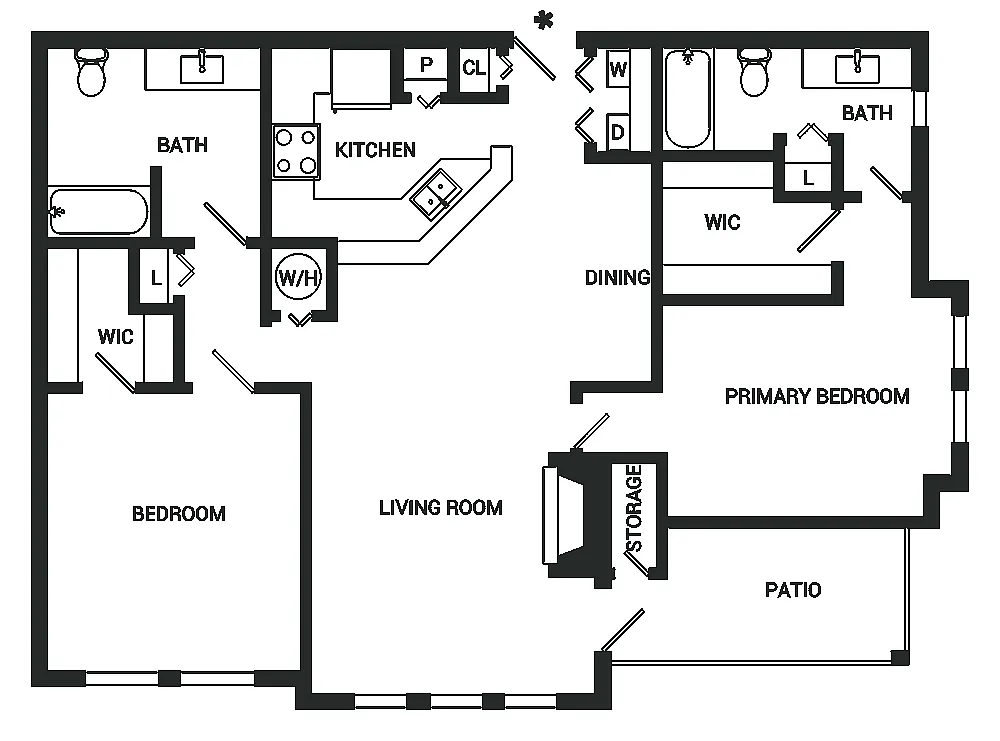Floor plan The Lexington
