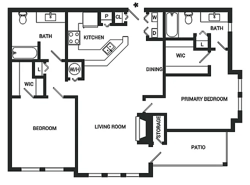 Floor plan The Lexington
