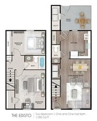 Floor plan 2B