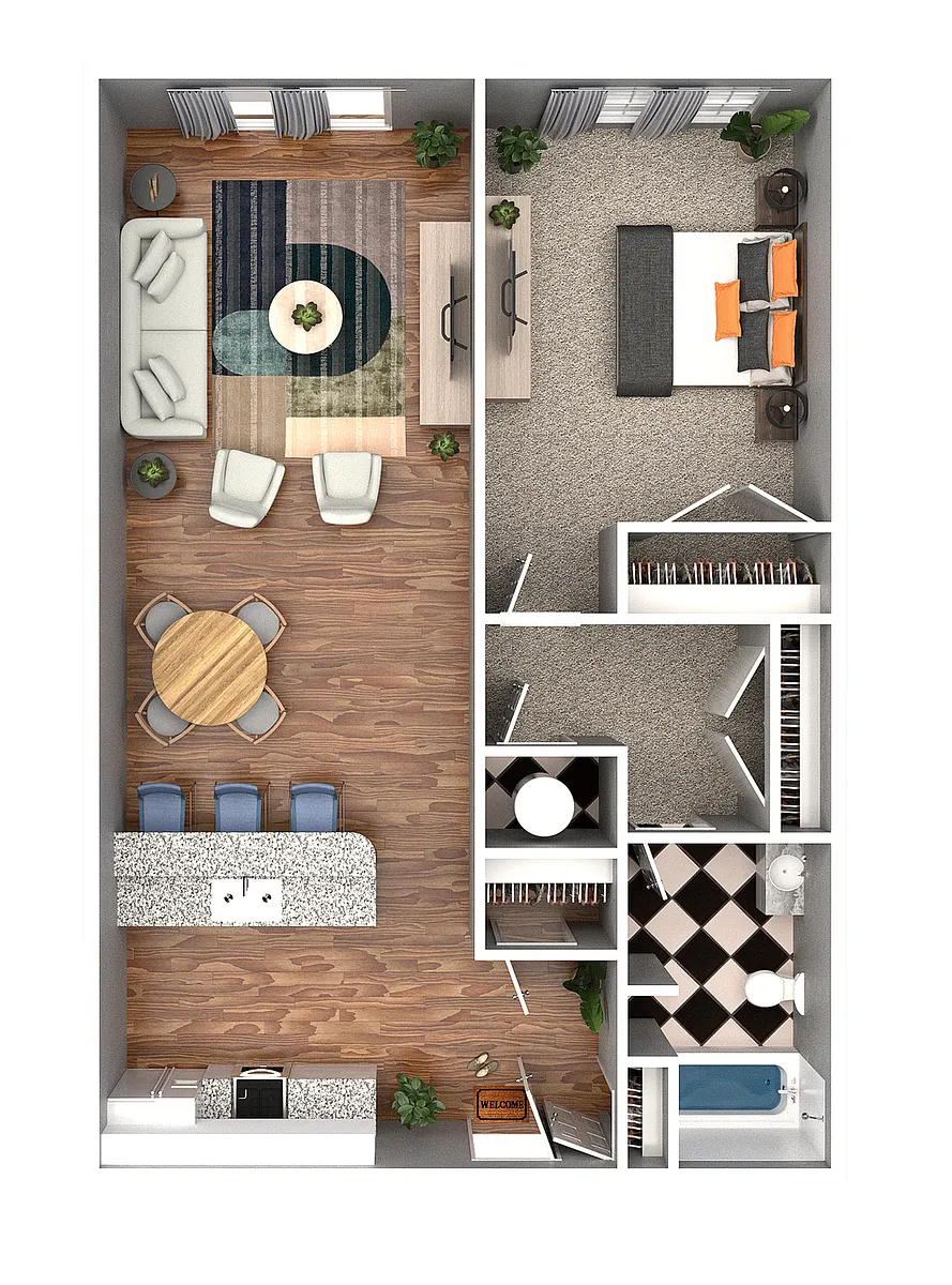Floor plan Rosecrest