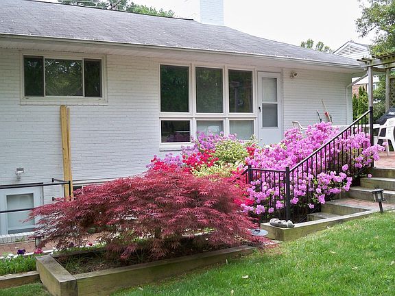 Rear of Home w/patios