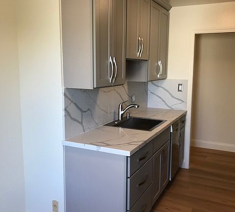 sink side of the kitchen