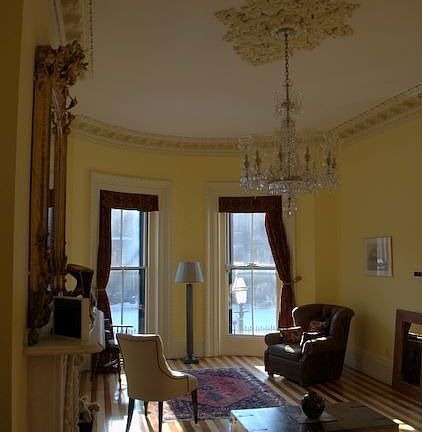 Parlor level - view to front