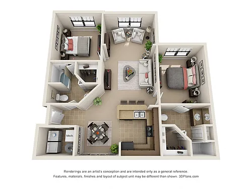 Floor plan The Kona