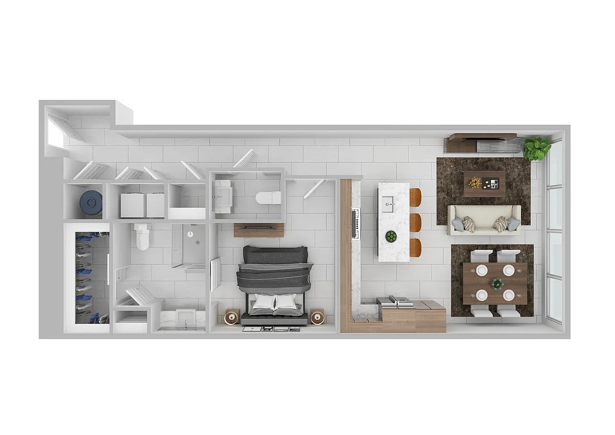Floor plan D1A