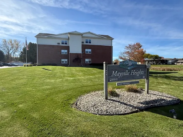 Mayville Heights Apartments is a convenient 55+ senior living community with HEAT AND WATER INCLU...