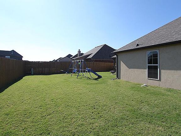 Back Yard with Full Privacy Fence