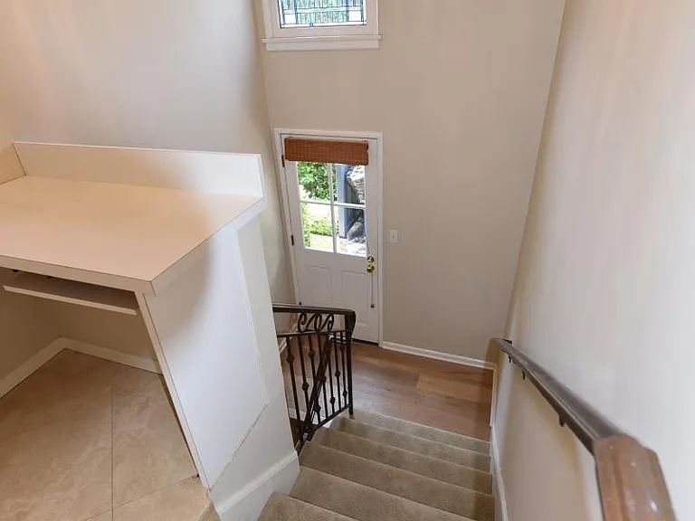 Back stairs