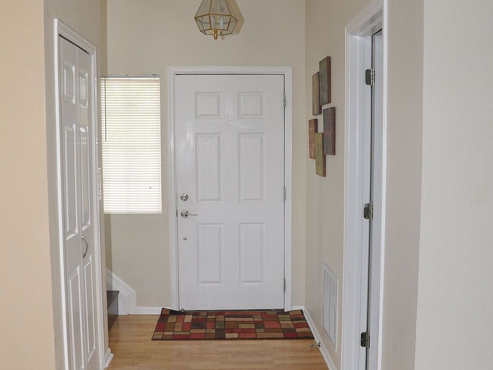 Front foyer with addition of closet
