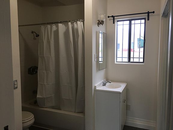 Bath with laundry hook ups and closet