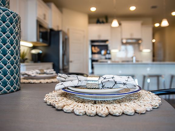 Dining area off kitchen